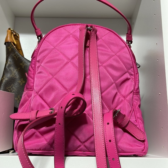Mini Prada Backpack (Quilted Tessuto Mini Backpack) - Picture 3 of 4